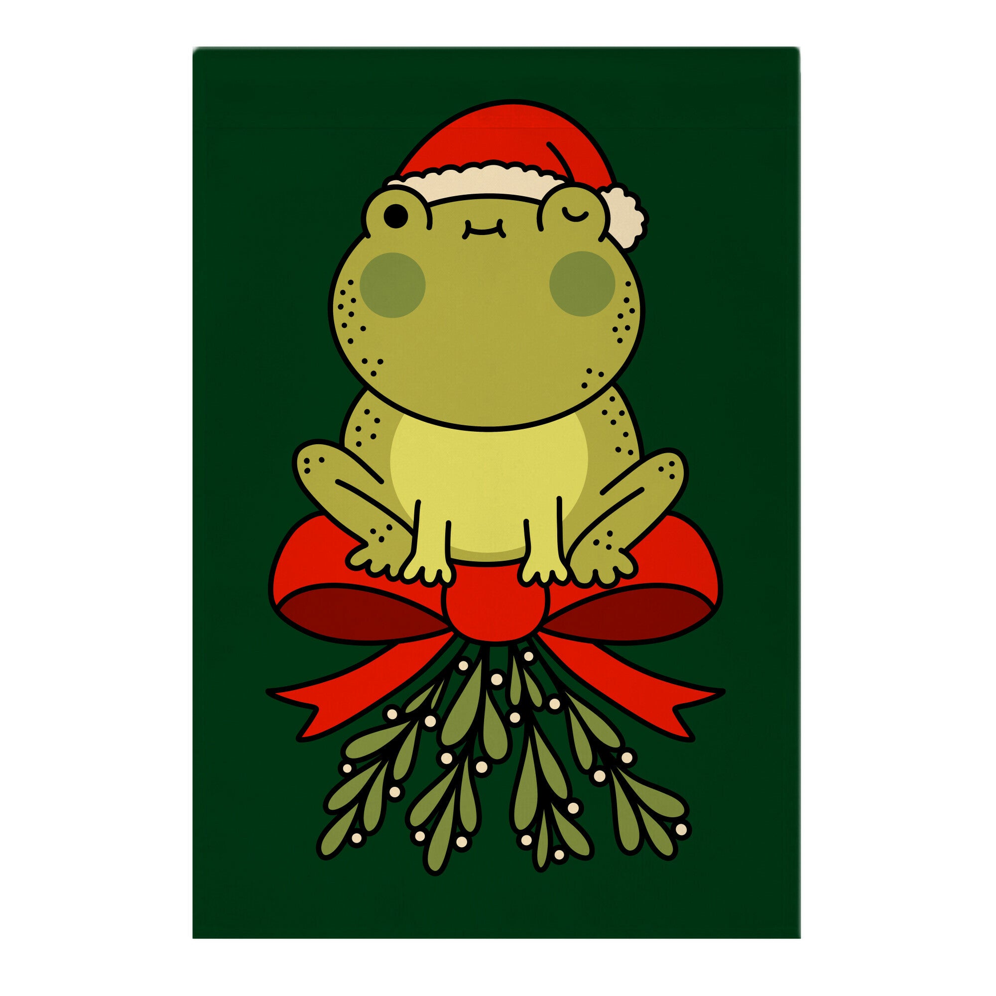 Mistletoad Garden Flag